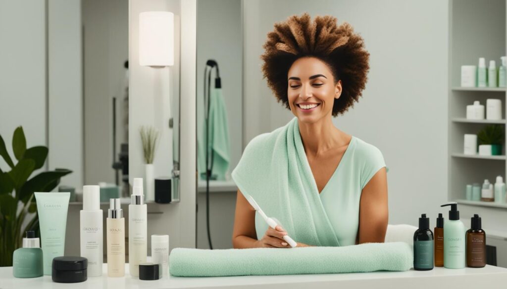 Jak dbać o skórę głowy po peelingu