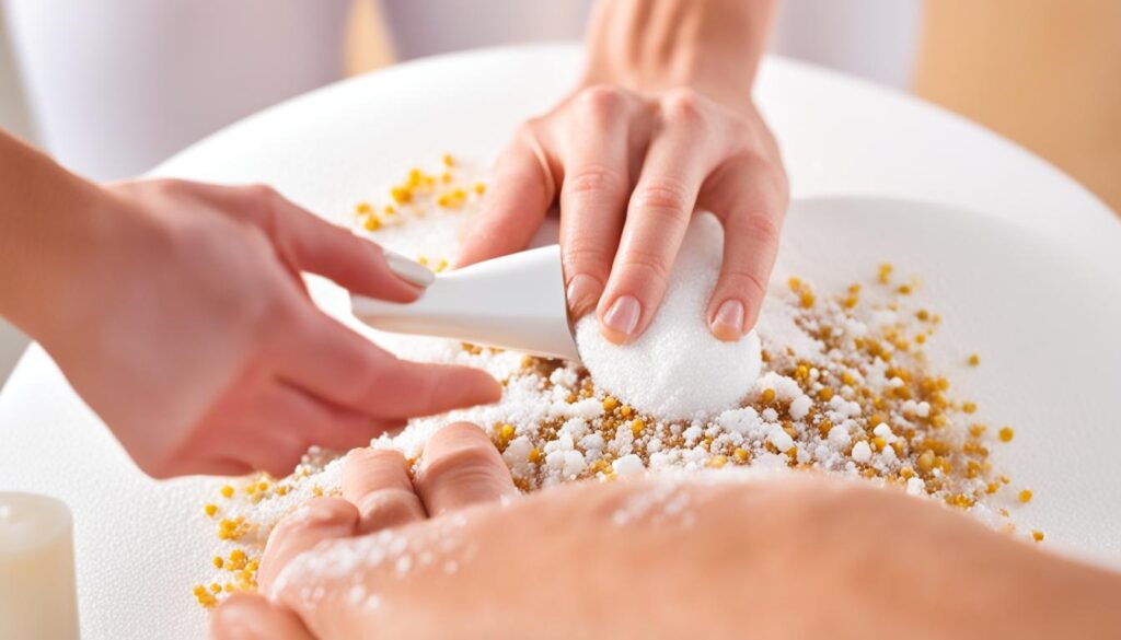 domowy peeling cukrowy