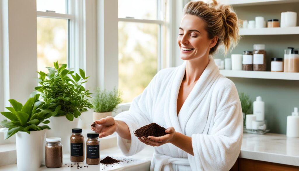 domowy peeling kawowy