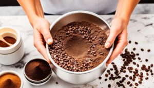 jak zrobić peeling kawowy
