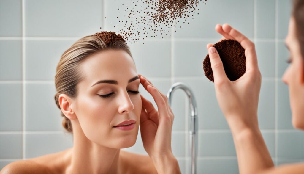 jak zrobić peeling skóry głowy