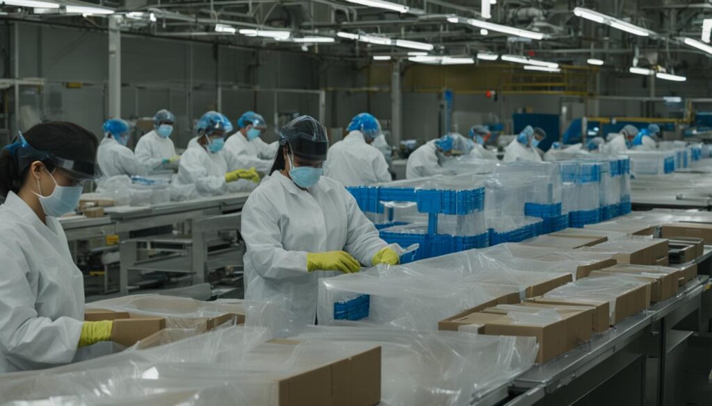 produkcja przyłbic ochronnych